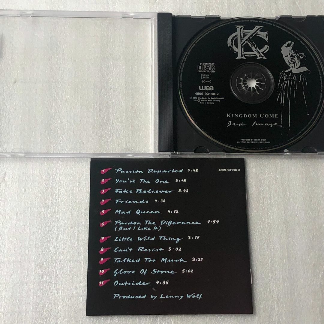 Kingdom Come/Bad Image (1993年) エンタメ/ホビーのCD(ポップス/ロック(洋楽))の商品写真
