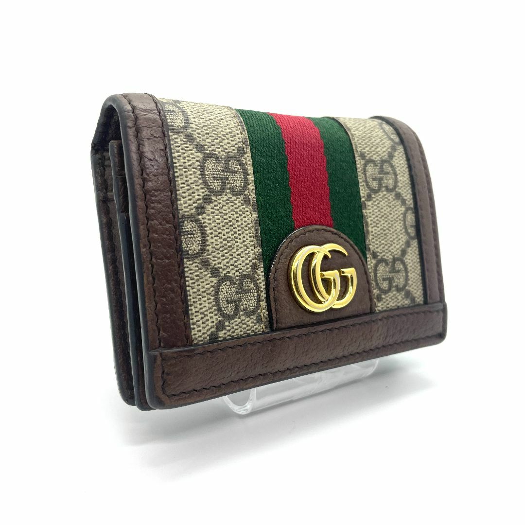 【531】グッチ 523155 GG シェリーライン オフィディア 二つ折り財布 GUCCI グッチ 財布 レディース ブランド オフィディア シェリー