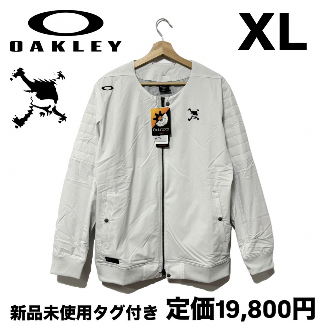 Oakley - 新品 オークリー ゴルフ スカルフェイズ ライニング ジャケット ホワイト XL