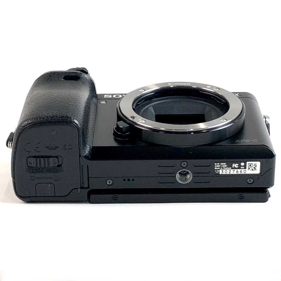 ソニー α6000 パワーズームレンズキット ILCE-6000L B ブラック