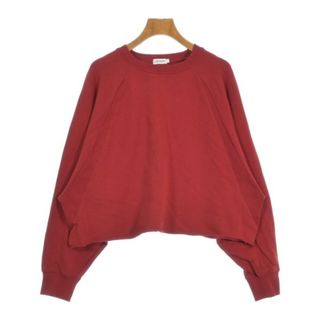 レプシィムローリーズファーム(LEPSIM LOWRYS FARM)のLEPSIM LOWRYSFARM スウェット M 赤 【古着】【中古】(トレーナー/スウェット)