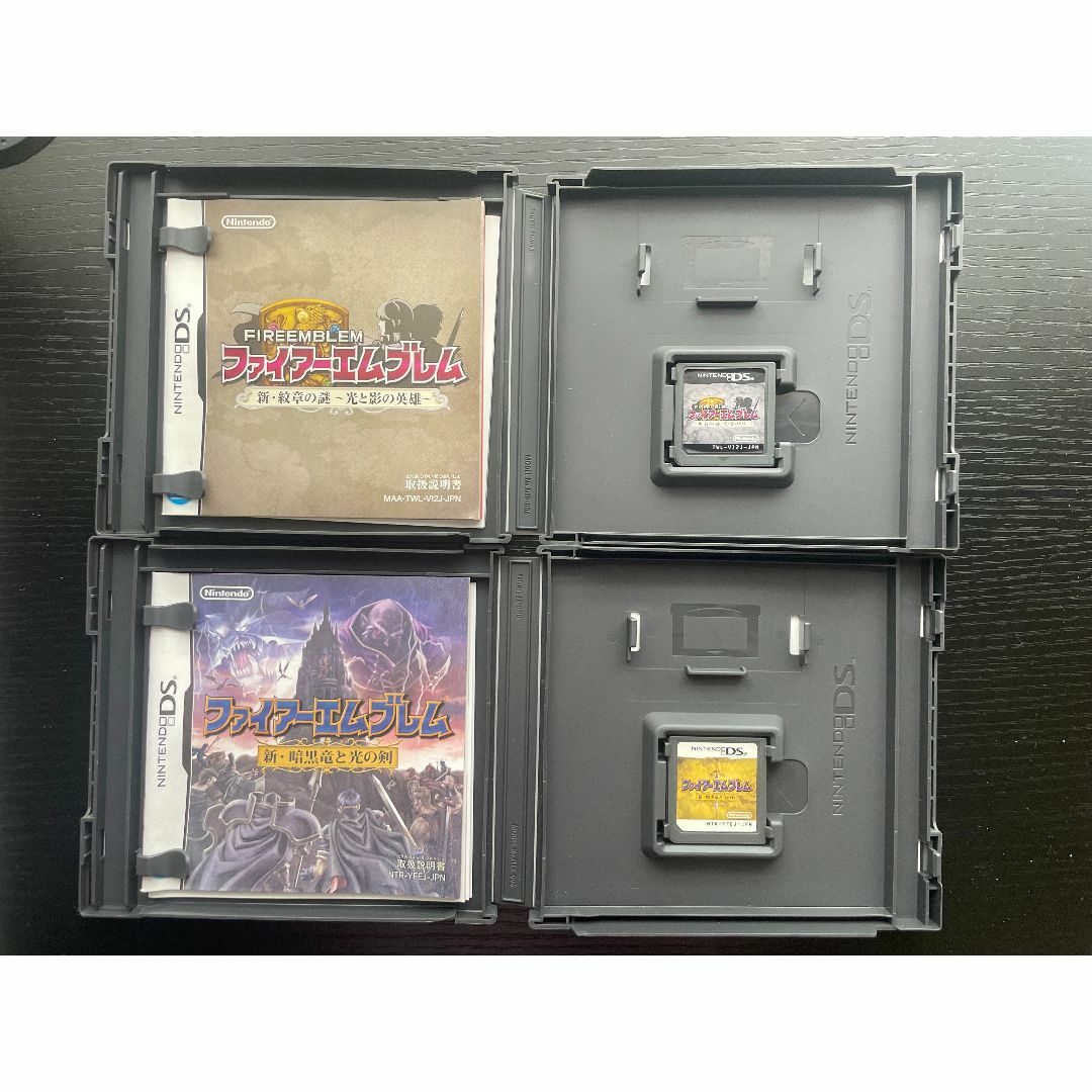 ニンテンドーDS - DSi 本体 ファイアーエムブレム 新・暗黒竜と光の剣＆新・紋章の謎２本セット DSi 本体 ファイアーエムブレム 新・暗黒竜と光の剣＆新・紋章の