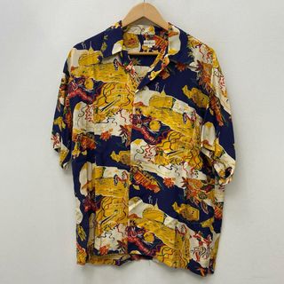 【加古川店】 中古 SUN SURF SPECIAL EDITION | サンサーフスペシャルエディション その他トップス HALE HAWAII'MATSON LINE' SS33564 ブルー サイズ：L 【101】(その他)