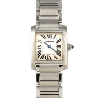 カルティエ(Cartier)のカルティエ タンクフランセーズSM W51008Q3 SS クォーツ(腕時計)