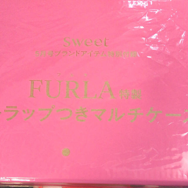 Furla(フルラ)のsweet付録 FURLA マルチケース ピンク レディースのファッション小物(ポーチ)の商品写真