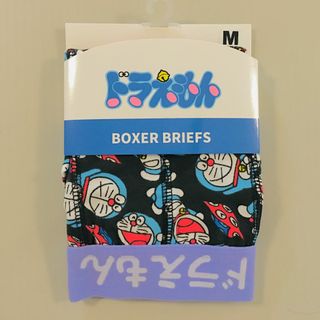 ドラエモン(ドラえもん)のドラえもん：POP タイムふろしき 総柄 前閉じ ボクサーパンツ★ブラック M(ボクサーパンツ)