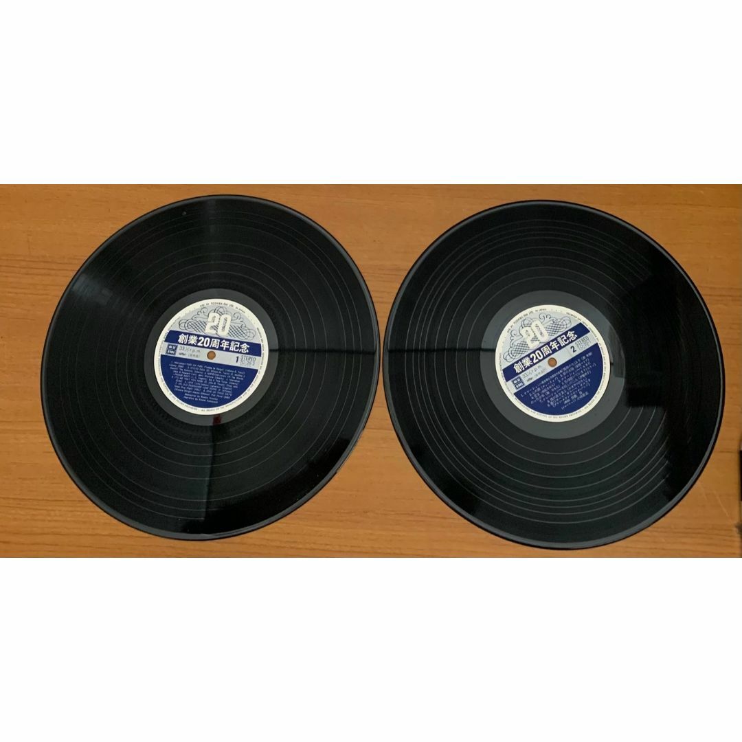 【GW特価】東芝EMI 創業20周年記念　レコード LP 2枚組　非売品 東芝EMI 創業20周年記念 レコード LP 2枚組 非売品