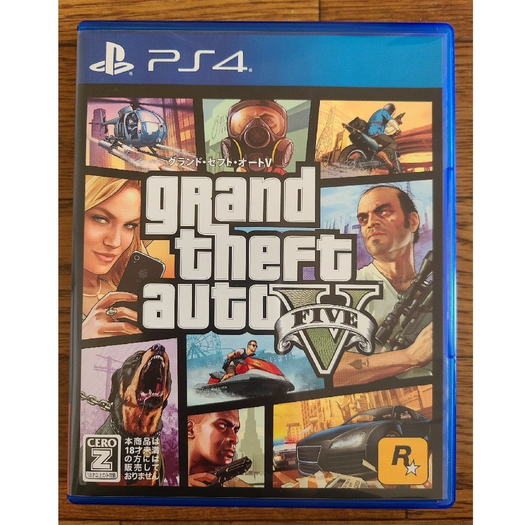 グランド・セフト・オートV　ps4 エンタメ/ホビーのゲームソフト/ゲーム機本体(家庭用ゲームソフト)の商品写真