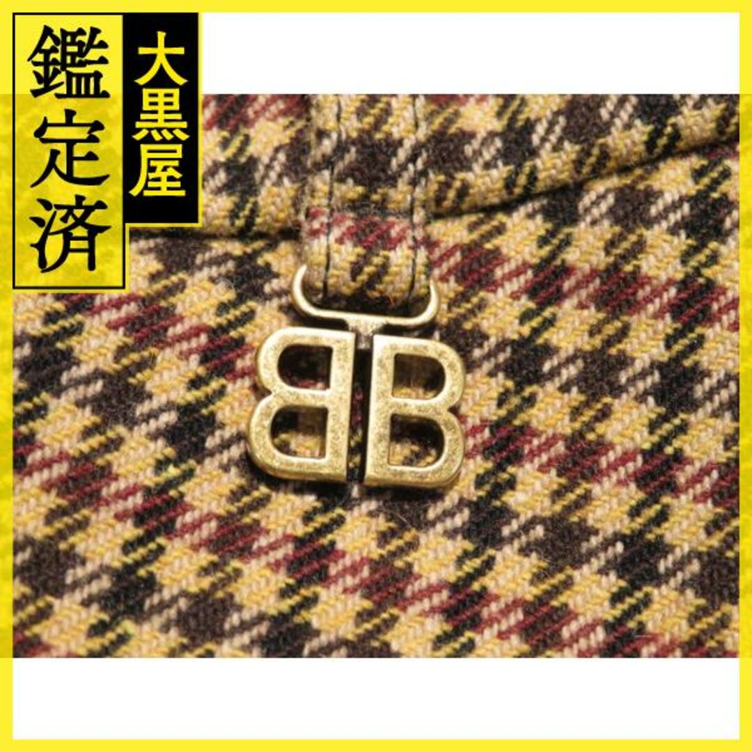 BALENCIAGA - バレンシアガ 千鳥柄アシンメトリースカート HJ85