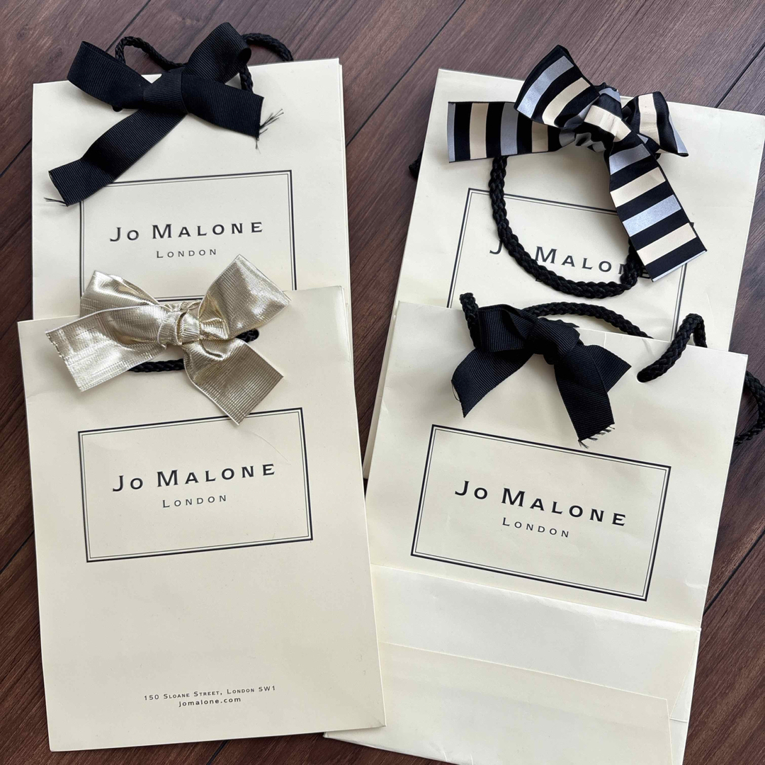 Jo Malone(ジョーマローン)のジョーマローン　ショッパー4枚セット レディースのバッグ(ショップ袋)の商品写真