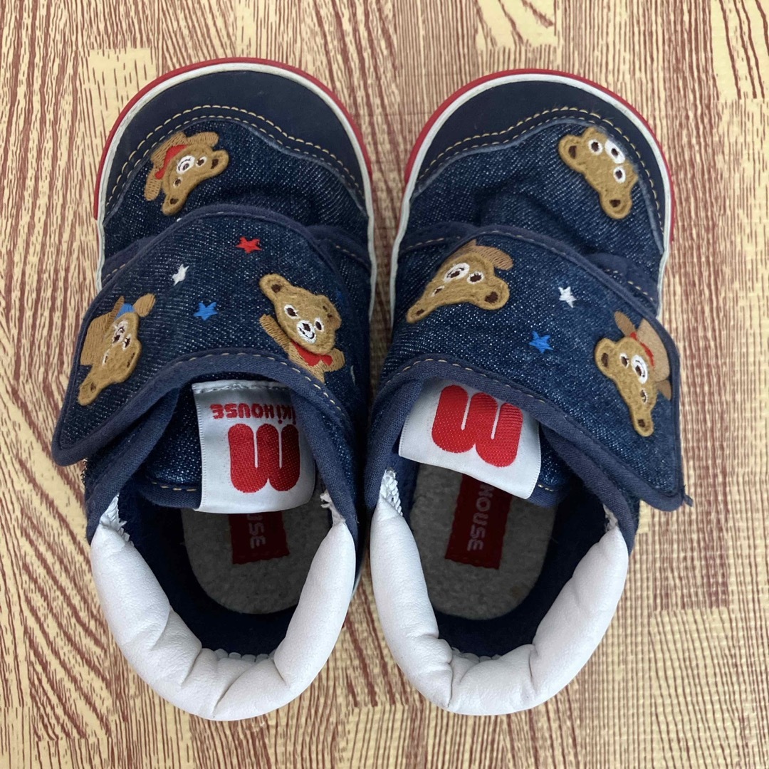 mikihouse(ミキハウス)のミキハウス靴 キッズ/ベビー/マタニティのベビー靴/シューズ(~14cm)(スニーカー)の商品写真