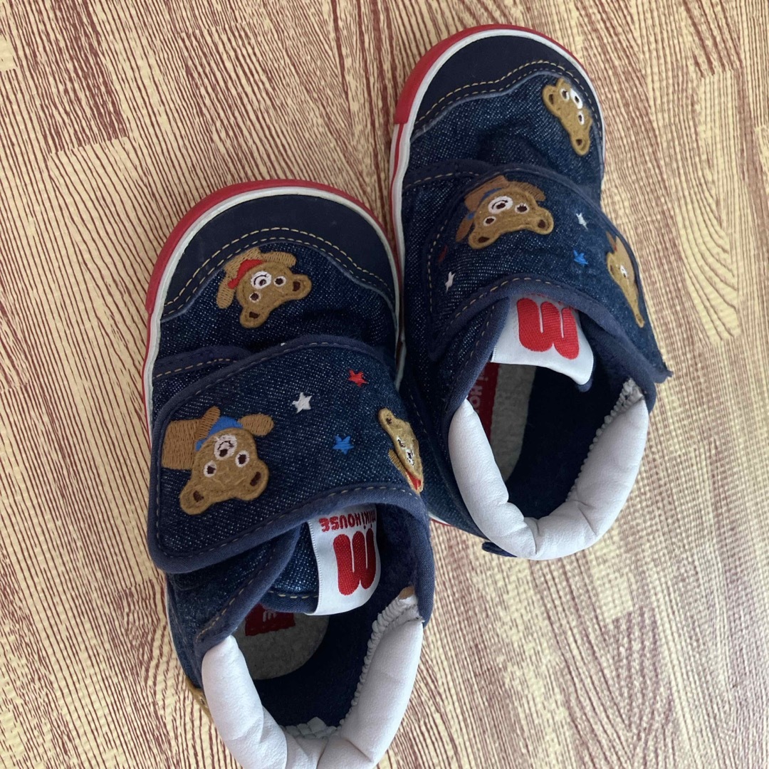 mikihouse(ミキハウス)のミキハウス靴 キッズ/ベビー/マタニティのベビー靴/シューズ(~14cm)(スニーカー)の商品写真