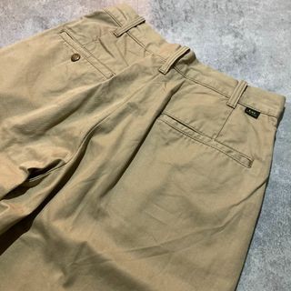 リー(Lee)の【Lee】リー LL5952 レディース ワンタック入り ワイドチノパンツ(チノパン)