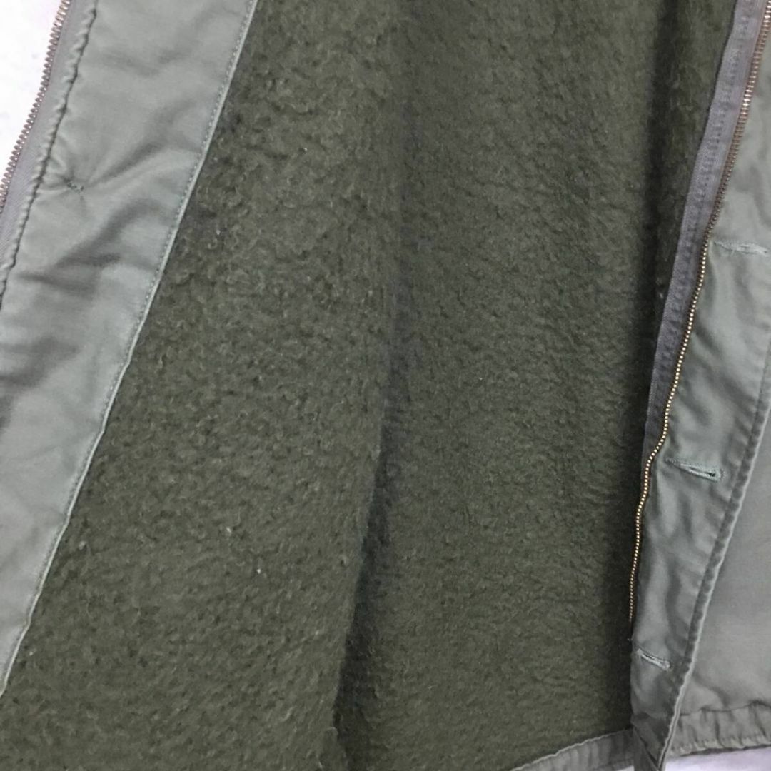 米軍 USA ワッペン ビンテージ コットン ジャケット 中ボア
