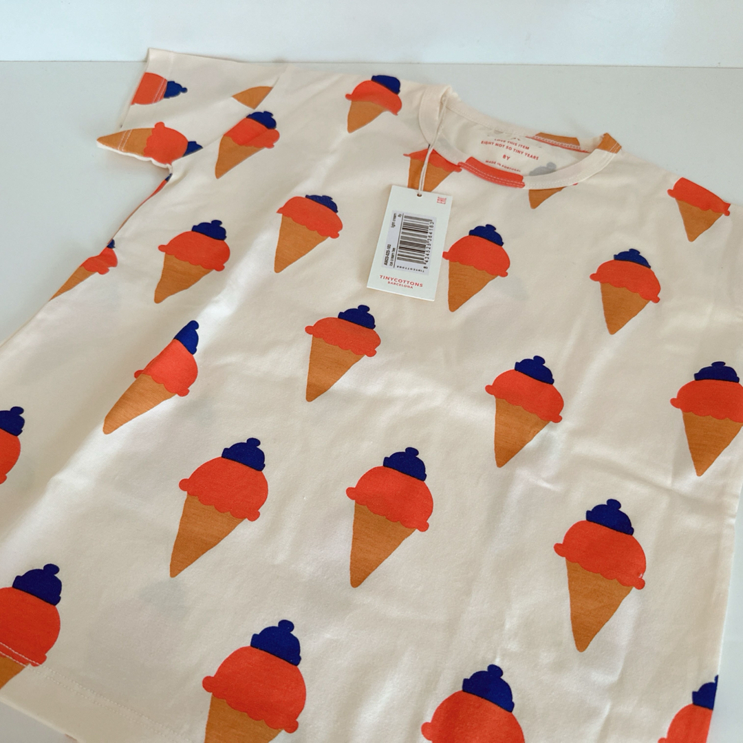 【新品未使用】タイニーコットンズ Tシャツ 8y キッズ/ベビー/マタニティのキッズ服男の子用(90cm~)(Tシャツ/カットソー)の商品写真