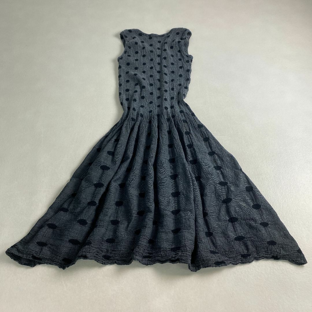 ミーバイイッセイミヤケ 切替えギャザーフリルカーデ ブラウス ギンガムチェック ミーバイイッセイミヤケ （ISSEY MIYAKE - ミーバイイッセイ