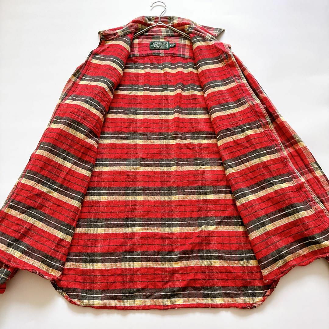 RRL - 激レア✨ポロカン チンスト付きネルシャツ バッファロー