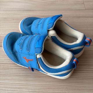 ミズノ(MIZUNO)のMIZUNO キッズシューズ 17.5　ブルー(スニーカー)