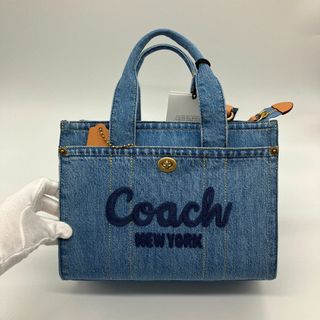 コーチ(COACH)の【新品】Coach デニム ショルダーバッグ(トートバッグ)