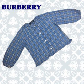 バーバリー(BURBERRY)の♡BURBERRY♡バーバリー チェック柄ブラウス(90cm) (ブラウス)