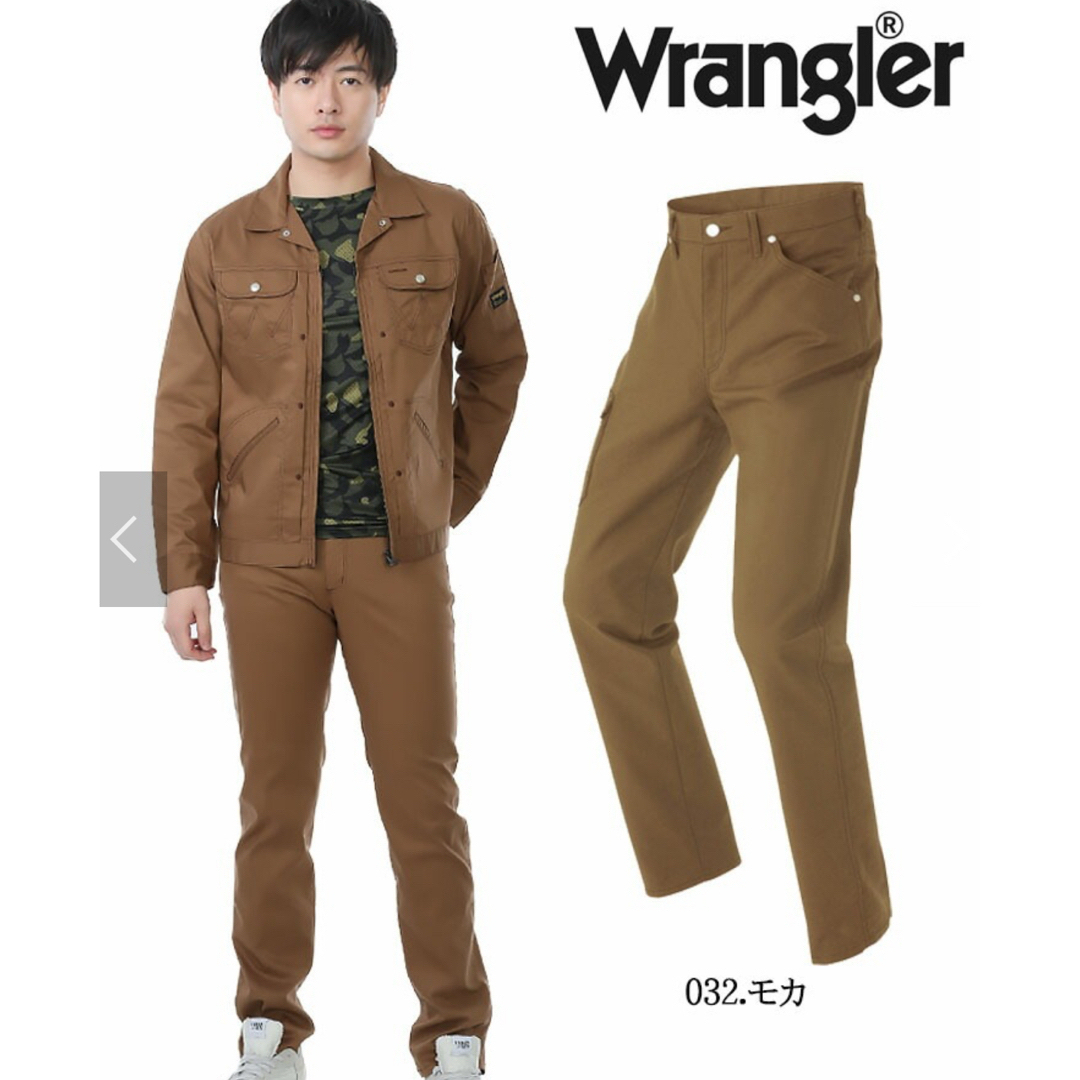 Wrangler(ラングラー)のWrangler ストレッチ 作業ズボン ワークパンツ ノータック　ラングラー レディースのパンツ(ワークパンツ/カーゴパンツ)の商品写真