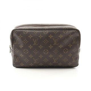 ルイヴィトン(LOUIS VUITTON)のルイ・ヴィトン LOUIS VUITTON トゥルース トワレット28 モノグラム ポーチ バッグ PVCコーティングキャンバス レディース ブラウン系 M47522 【中古】(ポーチ)