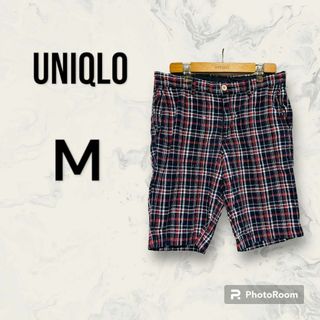 【訳あり】ユニクロ ショートパンツ ハーフパンツメンズ M UNIQLO(ノーカラージャケット)