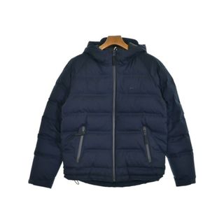 ラコステ(LACOSTE)のLACOSTE ラコステ ダウンジャケット/ダウンベスト M 紺 【古着】【中古】(ダウンジャケット)