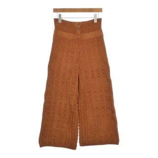 サヤカディヴィス(SAYAKA DAVIS)のSAYAKA DAVIS サヤカデイビス パンツ（その他） M 茶 【古着】【中古】(その他)