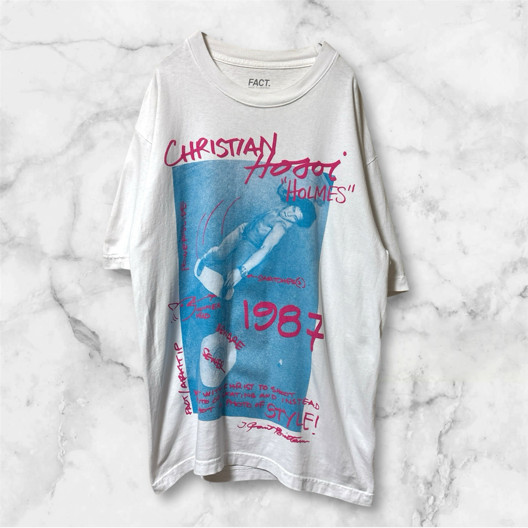 FACT. × Arkitip コラボ tシャツ 半袖　　Sサイズ 白 メンズのトップス(Tシャツ/カットソー(半袖/袖なし))の商品写真