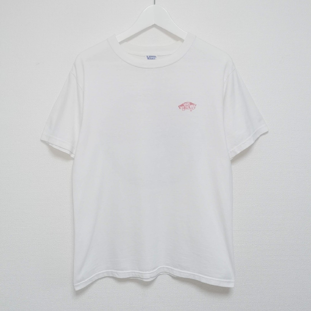 MADE IN USA(メイドインユーエスエー)のM 90s VANS Tシャツ NATIVE AMERICAN 白 USA製 メンズのトップス(Tシャツ/カットソー(半袖/袖なし))の商品写真