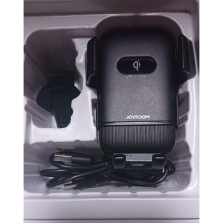 joyroom 車　Qi 15w 充電スマホホルダー ワイヤレスカー充電器(車内アクセサリ)