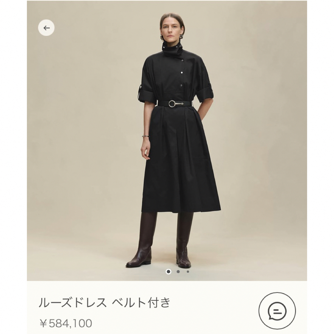 福袋 バースデイ HERMES - エルメス 2025年 秋冬コレクション 新作 プレタ ワンピース