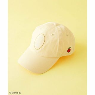 グリーンパークス(green parks)の【イエロー】miffy/刺しゅうツイルキャップ(ハット)