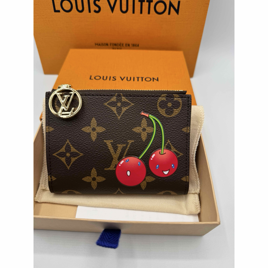 ルイヴィトン★村上隆コラボ チェリー ツイストMM LOUIS VUITTON - ルイヴィトン×村上隆コラボ チェリー財布 ミニ