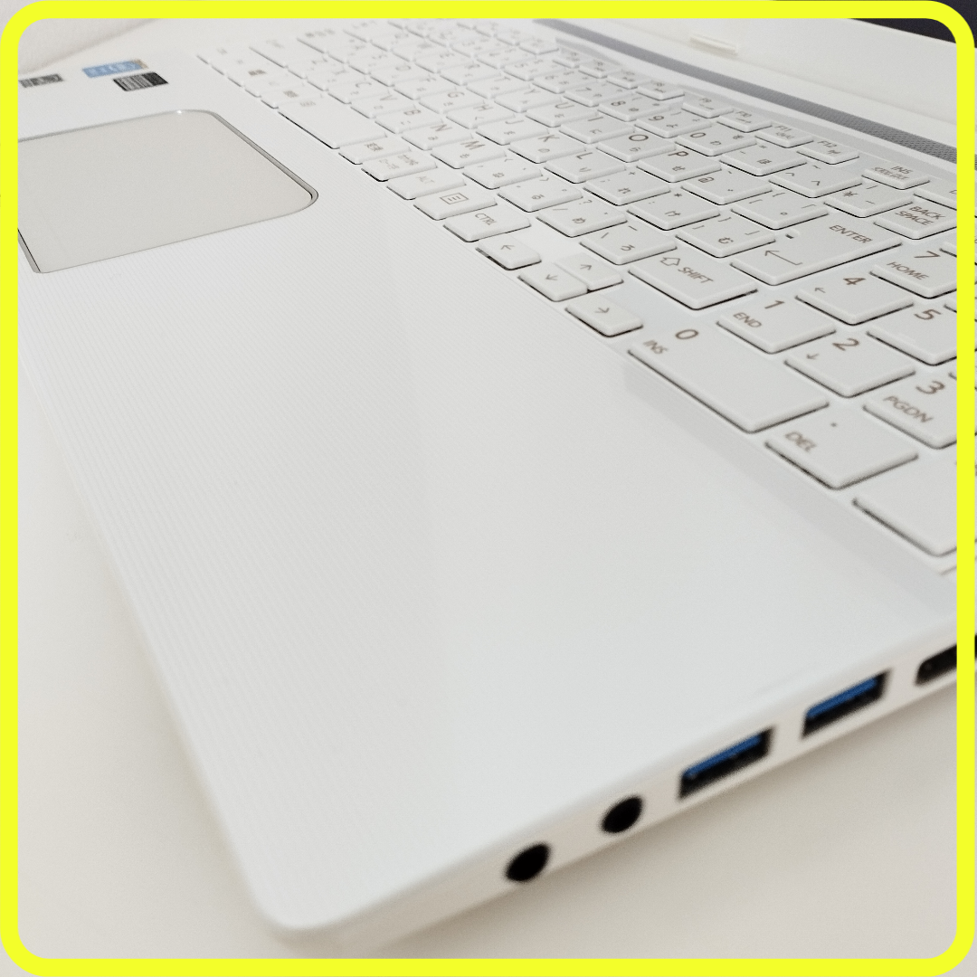 東芝 - 美品　白　新品SSD256⭐️windows11ノートパソコン　ホワイト　351 東芝 - 美品 白 新品SSD256⭐️windows11ノートパソコン