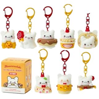 サンリオ(サンリオ)のサンリオ　はなまるおばけ シークレット キーホルダー 全8種類　コンプリート　(キャラクターグッズ)