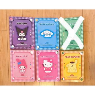 サンリオ(サンリオ)のサンリオ メモ帳ノート 新品 5個セット(キャラクターグッズ)