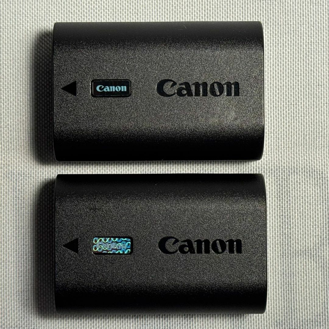 【美品】LP-E6NH（純正） Canon - Canon純正バッテリー LP-E6NH（劣化度0）x2個の通販 by