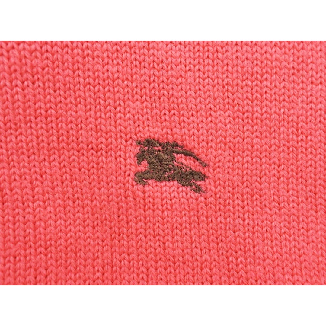 BURBERRY バーバリー ブルーレーベル ロゴ 刺繍 半袖 ニット