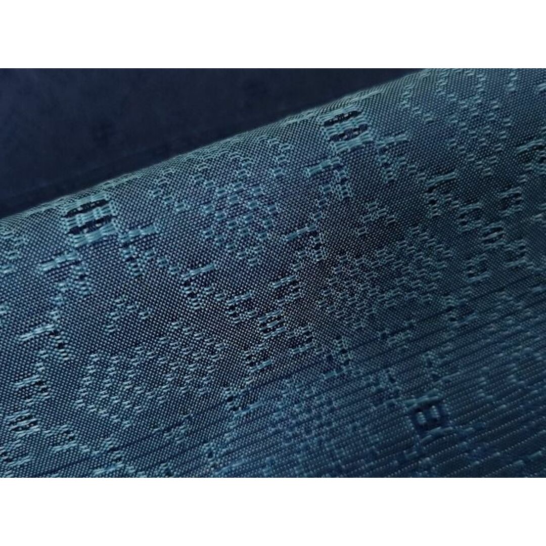 平和屋本店■超希少　日本工芸会正会員　秋山眞和　綾の手紬　手織　本藍染　逸品　DZAA6039kh5 レディースの水着/浴衣(着物)の商品写真