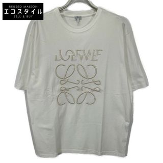 ロエベ(LOEWE)のロエベ H526Y22XAG ﾎﾜｲﾄ ｱﾅｸﾞﾗﾑ ｽﾌﾟﾘｯﾄﾛｺﾞTｼｬﾂ M(その他)