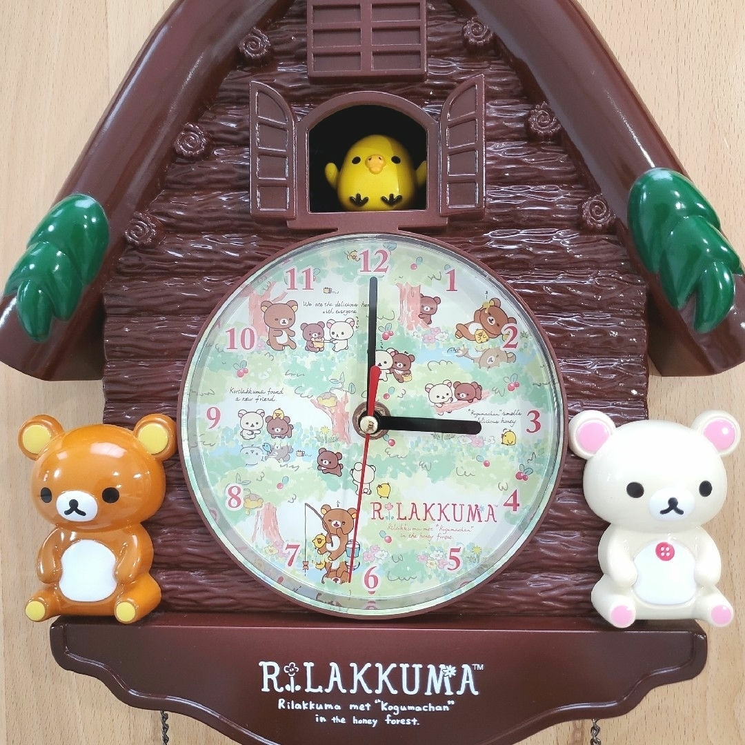 【激レア】リラックマ　コリラックマ 時計　ライト　レトロ　当時もの　インテリア 楽天市場】コリラックマ（置き時計｜置き時計・掛け時計