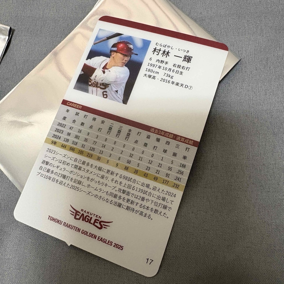 東北楽天ゴールデンイーグルス(トウホクラクテンゴールデンイーグルス)の楽天イーグルス ステッカー シール カード スポーツ/アウトドアの野球(記念品/関連グッズ)の商品写真