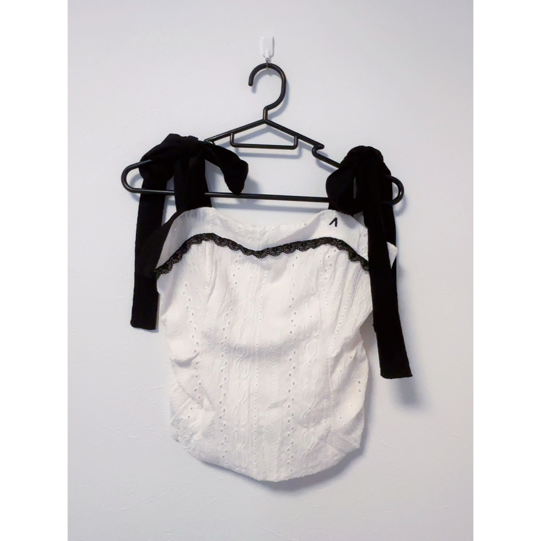 トップス andmary Samantha ribbon tops mdl_1_04bb035c-e291-49a0-a531-