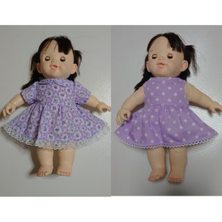 ハンドメイド ぽぽちゃん服 ワンピース2着 ⑲(その他)