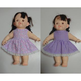 ハンドメイド ぽぽちゃん服 ワンピース2着 ⑳(その他)