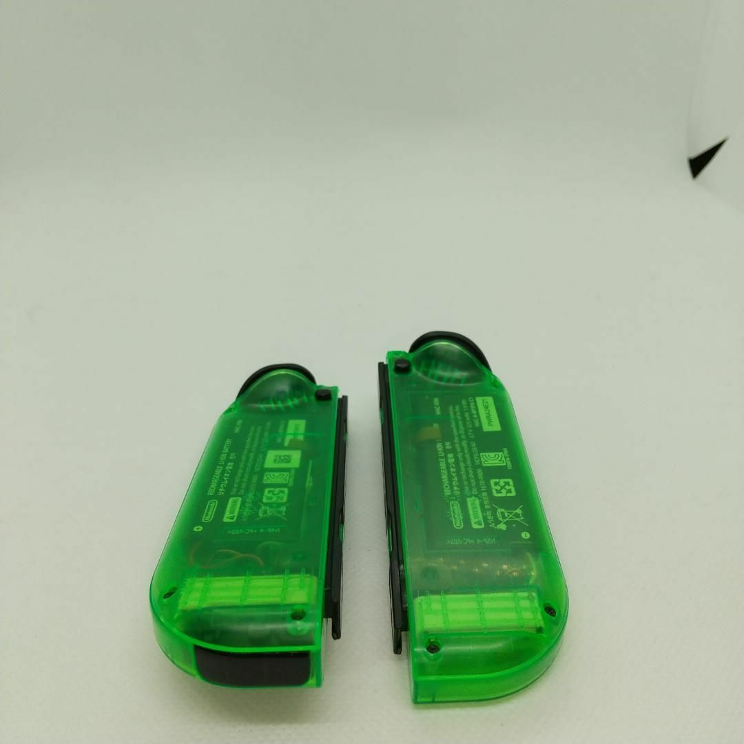 Nintendo Switch - 外装カスタム　①Switch ジョイコン　クリアグリーン　左右LR　任天堂純正品 Nintendo Switch - 外装カスタム ①Switch ジョイコン クリア