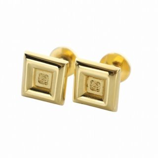 ロエベ(LOEWE)のロエベ LOEWE カフスボタン アクセサリー ロゴ スクエア ゴールド色(その他)