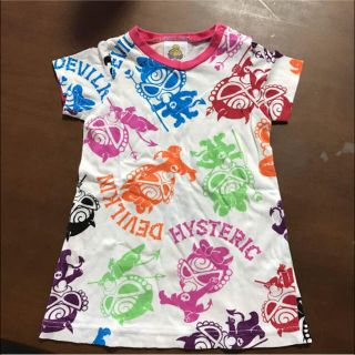 ヒステリックミニ(HYSTERIC MINI)のヒステリック ミニ ヒスミニ Tシャツ チュニックワンピース(ワンピース)